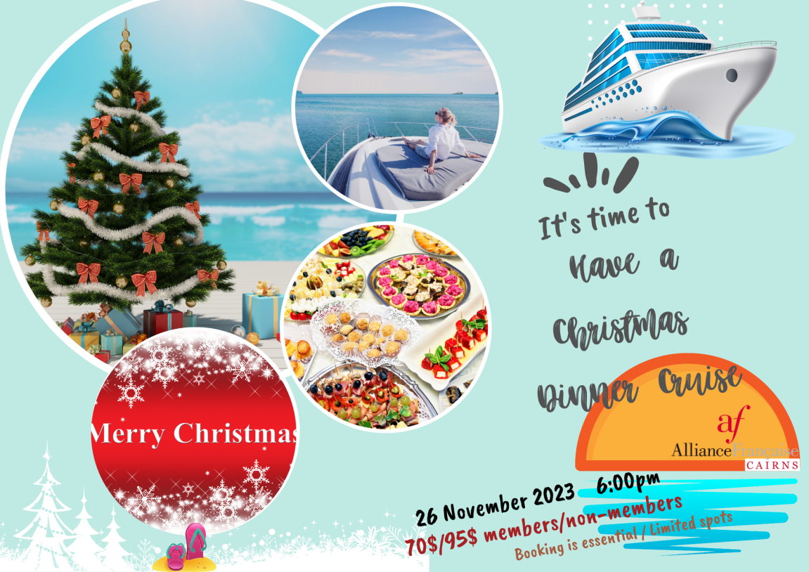 Alliance Française de Cairns - Christmas Party Dinner Cruise